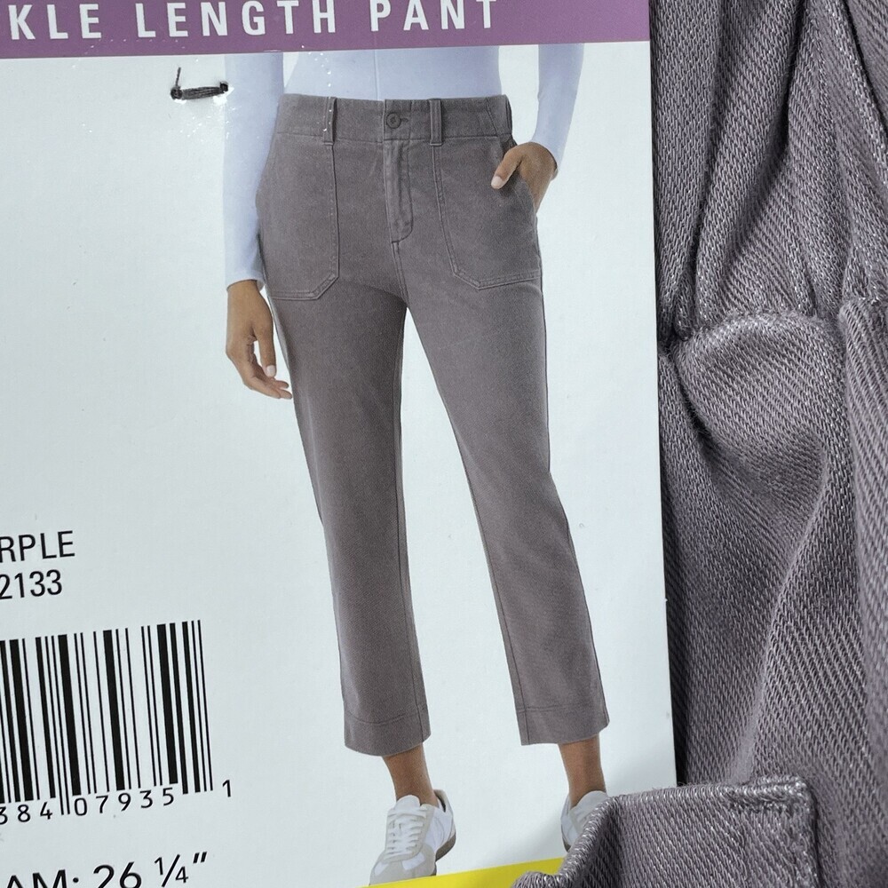 32 Degrees Women's Small Ankle Length Pant Purple d1041